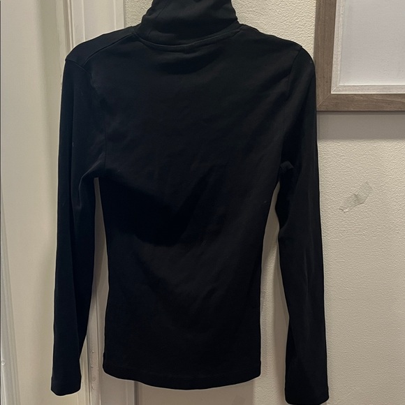 Kotn Black Turtleneck Women's Top - Picture 3 of 3